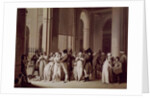 The Galleries of the Palais Royal, Paris, 1809 by Louis Leopold Boilly