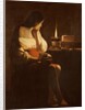 Mary Magdalene with a night light, c.1640-45 by Georges de la Tour