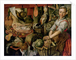 Kitchen Interior, 1566 by Joachim Beuckelaer or Bueckelaer