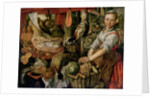 Kitchen Interior, 1566 by Joachim Beuckelaer or Bueckelaer