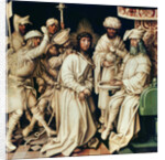 Pilate Washing his Hands, left panel from a triptych, 1496 by Hans Holbein the Elder