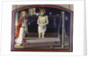 The Boulbon Altarpiece: The Trinity with a donor presented by St. Agricol, Provence School by French School