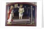 The Boulbon Altarpiece: The Trinity with a donor presented by St. Agricol, Provence School by French School