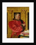 Portrait of Chancellor Guillaume Jouvenel des Ursins 1460-65 by Jean Fouquet