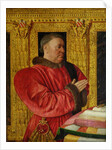 Portrait of Chancellor Guillaume Jouvenel des Ursins 1460-65 by Jean Fouquet