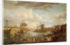 View of the Port at Brest by Jean-Francois Hue