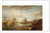 View of the Port at Brest by Jean-Francois Hue