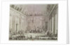 The Formal Audience of the Directory, 30th Brumaire An IV engraved by Pierre Gabriel Berthault by Jean Duplessi-Bertaux