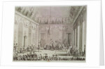 The Formal Audience of the Directory, 30th Brumaire An IV engraved by Pierre Gabriel Berthault by Jean Duplessi-Bertaux