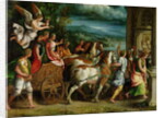 The Triumph of Titus and Vespasian, c.1537 by Giulio Romano