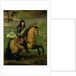 Equestrian Portrait of Louis XIV Crowned by Victory, c.1692 by Pierre Mignard