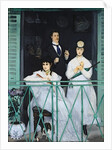 The Balcony, 1868-9 by Edouard Manet