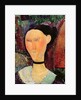 Woman with a Velvet Neckband, c.1915 by Amedeo Modigliani