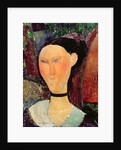 Woman with a Velvet Neckband, c.1915 by Amedeo Modigliani
