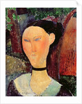 Woman with a Velvet Neckband, c.1915 by Amedeo Modigliani