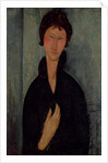 Woman with Blue Eyes, c.1918 by Amedeo Modigliani