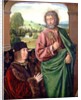 Peter II Duke of Bourbon presented by St. Peter, left hand wing of a triptych, c.1492-93 by (fl.c.1483-c.1529) Master of Moulins