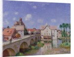 The Bridge at Moret, 1893 by Alfred Sisley