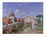 The Bridge at Moret, 1893 by Alfred Sisley
