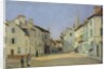 Rue de la Chaussee at Argenteuil, 1872 by Alfred Sisley