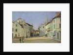 Rue de la Chaussee at Argenteuil, 1872 by Alfred Sisley