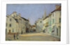 Rue de la Chaussee at Argenteuil, 1872 by Alfred Sisley