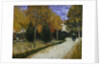 Path in the Park at Arles, 1888 by Vincent van Gogh