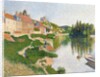The River Bank, Petit-Andely, 1886 by Paul Signac