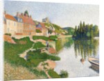 The River Bank, Petit-Andely, 1886 by Paul Signac