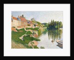 The River Bank, Petit-Andely, 1886 by Paul Signac