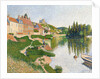 The River Bank, Petit-Andely, 1886 by Paul Signac