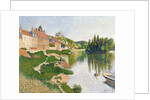 The River Bank, Petit-Andely, 1886 by Paul Signac