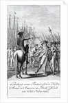 The Landing of a French Auxiliary Army at Rhode Island in America, 11 July 1780 by German School