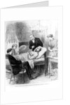 President Garfield Lying Wounded in his Room at the White House, Washington by American School