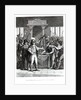 Oliver Cromwell Dissolving the Long Parliament in 1653 by English School