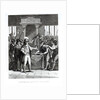 Oliver Cromwell Dissolving the Long Parliament in 1653 by English School