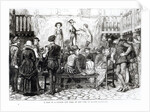 A Play in a London Inn Yard in the Time of Queen Elizabeth by Joseph Swain