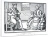 A Puritan Family by English School