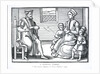 A Puritan Family by English School