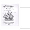 Nova Britannia. Offring Most Excellent Fruites by Planting in Virginia, 1609 by English School