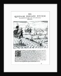 Expedition of Thomas Cavendish by Jacques (d.1587/88) (after) Le Moyne