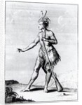Iroquois Man, inhabitant of Canada by Teodoro Viero
