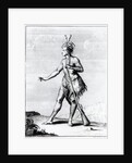 Iroquois Man, inhabitant of Canada by Teodoro Viero