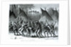 Scalp Dance from 'Sketches of Indian Warfare' by William de la Montagne Cary