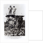 Colonel Roosevelt and Colonel Rondon at Navaite on the River of Doubt by Anonymous