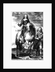 Equestrian portrait of Charles I by Anthony van Dyck