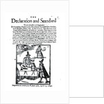 The Declaration and Standard of the Levellers, April 23 1649 by English School