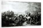 The Death of Colonel James Gardiner at the Battle of Prestonpans in 1745 by English School
