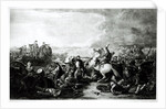 The Death of Colonel James Gardiner at the Battle of Prestonpans in 1745 by English School