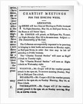 Notices for Chartist Meetings in the 'Midland Counties Illuminator', 15 May 1841 by English School